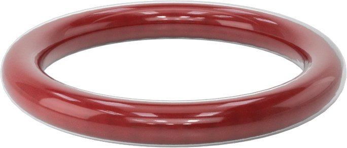 Kimyasala Dayanıklı FEP Kaplı Silikon O-Ring, Düşük Sıcaklık, 3/16 Kesirli Genişlik, Dash No. 323