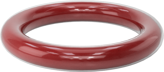 Kimyasala Dayanıklı FEP Kaplı Silikon O-Ring, Düşük Sıcaklık, 3/16 Kesirli Genişlik, Dash No. 319