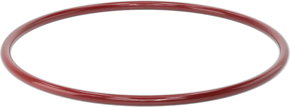 Kimyasala Dayanıklı FEP Kaplı Silikon O-Ring, Düşük Sıcaklık, 3/16 Kesirli Genişlik, Dash No. 356