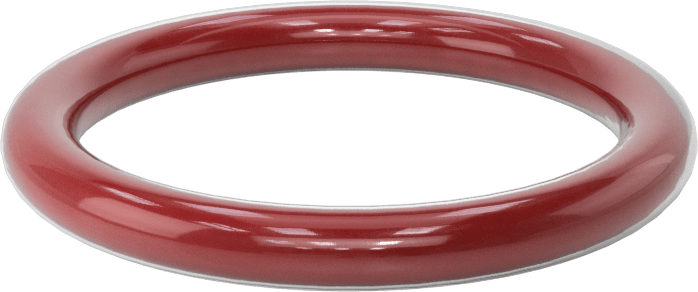 Kimyasala Dayanıklı FEP Kaplı Silikon O-Ring, Düşük Sıcaklık, 3/16 Kesirli Genişlik, Dash No. 325