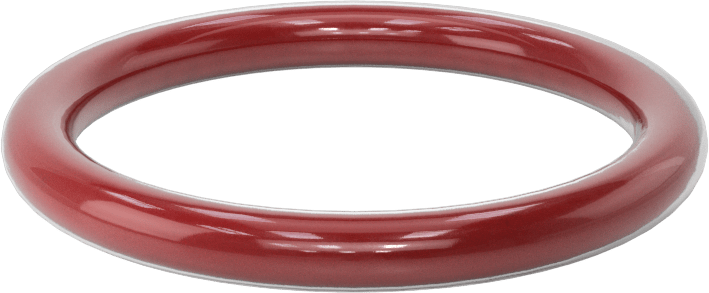 Kimyasala Dayanıklı FEP Kaplı Silikon O-Ring, Düşük Sıcaklık, 3/16 Kesirli Genişlik, Dash No. 326