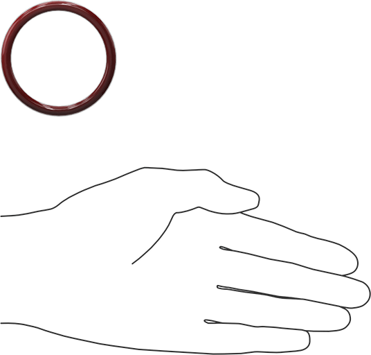 Kimyasala Dayanıklı FEP Kaplı Silikon O-Ring, Düşük Sıcaklık, 3/16 Kesirli Genişlik, Dash No. 328