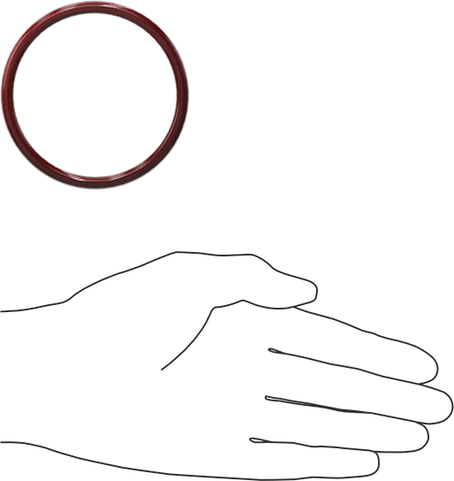 Kimyasala Dayanıklı FEP Kaplı Silikon O-Ring, Düşük Sıcaklık, 3/16 Kesirli Genişlik, Dash No. 334