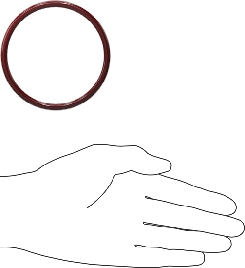 Kimyasala Dayanıklı FEP Kaplı Silikon O-Ring, Düşük Sıcaklık, 3/16 Kesirli Genişlik, Dash No. 336