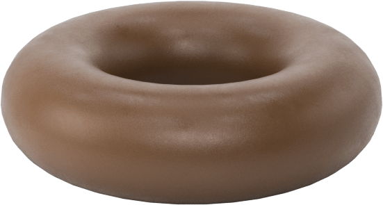 Düşük Gaz Salınımlı Kimyasala Dayanıklı O-Rings, Yumuşak Viton® Floroelastomer, Dash No. 005