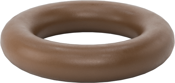 Düşük Gaz Salınımlı Kimyasala Dayanıklı O-Rings, Yumuşak Viton® Floroelastomer, Dash No. 009