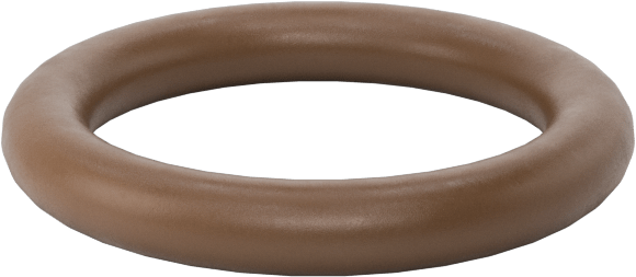 Düşük Gaz Salınımlı Kimyasala Dayanıklı O-Rings, Yumuşak Viton® Floroelastomer, Dash No. 012