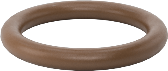 Düşük Gaz Salınımlı Kimyasala Dayanıklı O-Rings, Yumuşak Viton® Floroelastomer, Dash No. 013