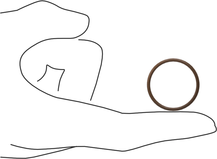 Düşük Gaz Salınımlı Kimyasala Dayanıklı O-Rings, Yumuşak Viton® Floroelastomer, Dash No. 022