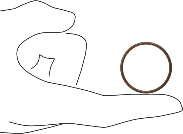 Düşük Gaz Salınımlı Kimyasala Dayanıklı O-Rings, Yumuşak Viton® Floroelastomer, Dash No. 025