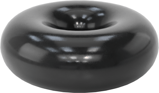 Kimyasala Dayanıklı Viton® Floroelastomer O-Rings, Düşük Gaz Salınımlı, 1/32 Kesirli Genişlik, Dash No. 001