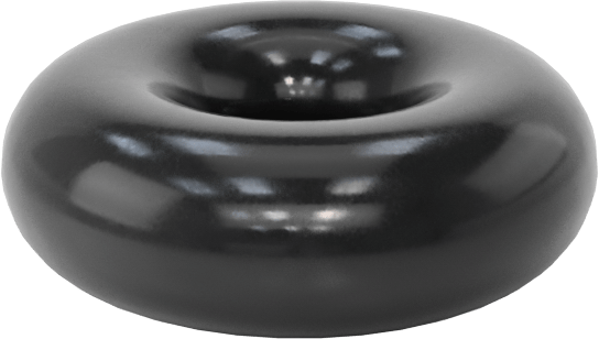 Kimyasala Dayanıklı Viton® Floroelastomer O-Rings, Düşük Gaz Salınımlı, 1/16 Kesirli Genişlik, Dash No. 003