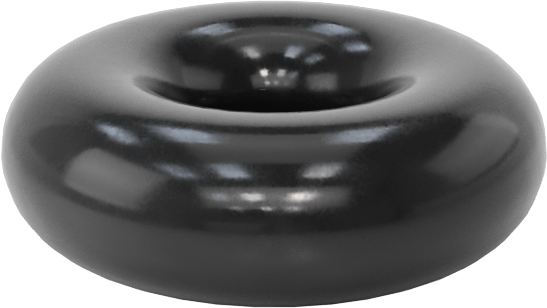 Kimyasala Dayanıklı Viton® Floroelastomer O-Rings, Düşük Gaz Salınımlı, 1/16 Kesirli Genişlik, Dash No. 004