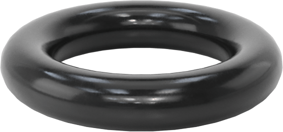 Kimyasala Dayanıklı Viton® Floroelastomer O-Rings, Düşük Gaz Salınımlı, 1/16 Kesirli Genişlik, Dash No. 010