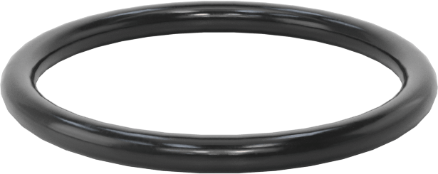 Kimyasala Dayanıklı Viton® Floroelastomer O-Rings, Düşük Gaz Salınımlı, 1/16 Kesirli Genişlik, Dash No. 018