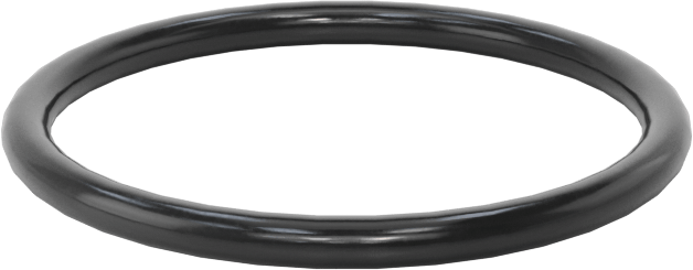 Kimyasala Dayanıklı Viton® Floroelastomer O-Rings, Düşük Gaz Salınımlı, 1/16 Kesirli Genişlik, Dash No. 020