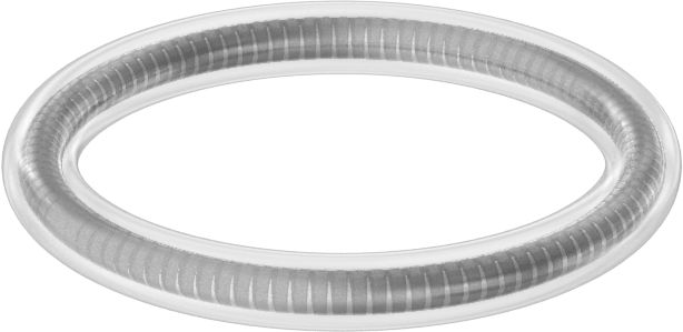 Viton® Floroelastomer O-Ring, Ultra Kimyasala Dayanıklı, FEP Kaplı, Dash No. 014