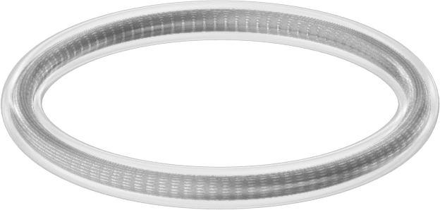 Viton® Floroelastomer O-Ring, Ultra Kimyasala Dayanıklı, FEP Kaplı, Dash No. 016