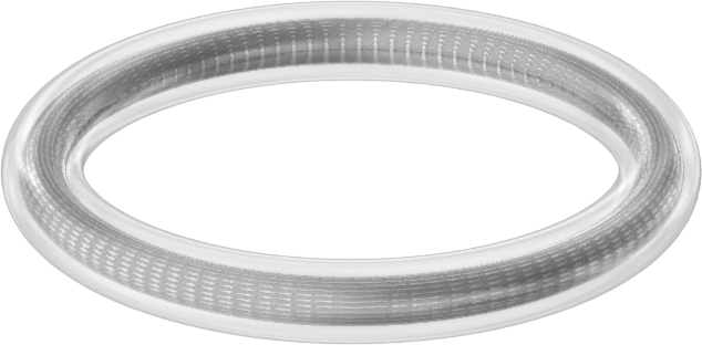Viton® Floroelastomer O-Ring, Ultra Kimyasala Dayanıklı, FEP Kaplı, Dash No. 115