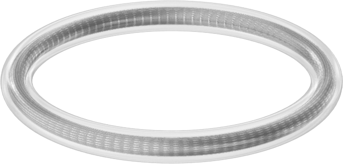 Viton® Floroelastomer O-Ring, Ultra Kimyasala Dayanıklı, FEP Kaplı, Dash No. 218