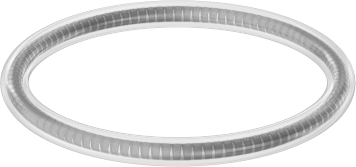 Viton® Floroelastomer O-Ring, Ultra Kimyasala Dayanıklı, FEP Kaplı, Dash No. 222
