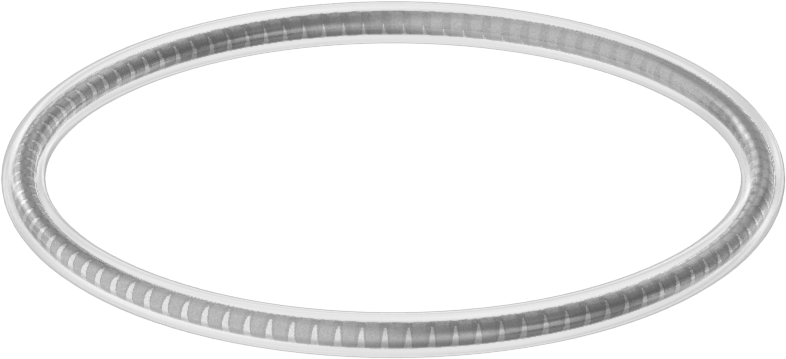 Viton® Floroelastomer O-Ring, Ultra Kimyasala Dayanıklı, FEP Kaplı, Dash No. 228