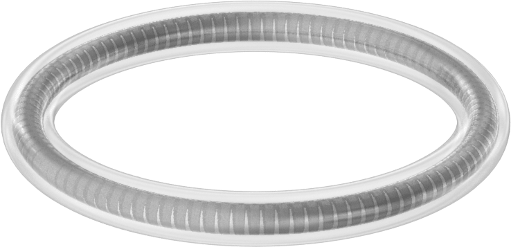 Viton® Floroelastomer O-Ring, Ultra Kimyasala Dayanıklı, FEP Kaplı, Dash No. 326