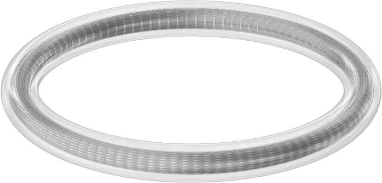 Viton® Floroelastomer O-Ring, Ultra Kimyasala Dayanıklı, FEP Kaplı, Dash No. 327