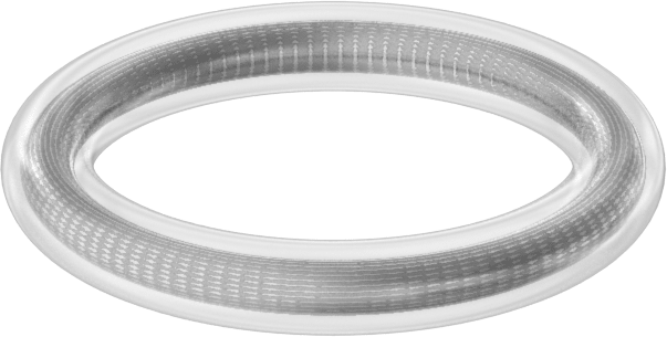 Viton® Floroelastomer O-Ring, Ultra Kimyasala Dayanıklı, FEP Kaplı, Dash No. 012