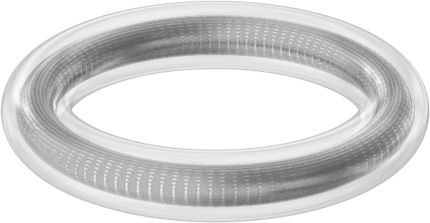 Viton® Floroelastomer O-Ring, Ultra Kimyasala Dayanıklı, FEP Kaplı, Dash No. 111