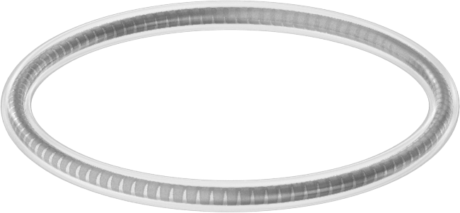 Viton® Floroelastomer O-Ring, Ultra Kimyasala Dayanıklı, FEP Kaplı, Dash No. 021