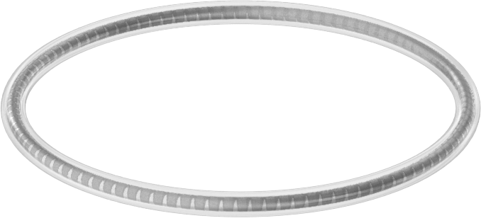 Viton® Floroelastomer O-Ring, Ultra Kimyasala Dayanıklı, FEP Kaplı, Dash No. 026