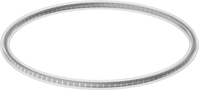 Viton® Floroelastomer O-Ring, Ultra Kimyasala Dayanıklı, FEP Kaplı, Dash No. 028