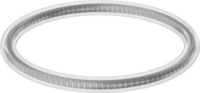 Viton® Floroelastomer O-Ring, Ultra Kimyasala Dayanıklı, FEP Kaplı, Dash No. 122