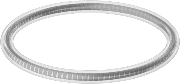 Viton® Floroelastomer O-Ring, Ultra Kimyasala Dayanıklı, FEP Kaplı, Dash No. 124