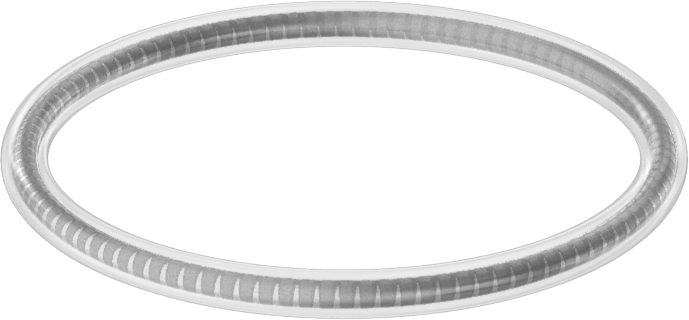 Viton® Floroelastomer O-Ring, Ultra Kimyasala Dayanıklı, FEP Kaplı, Dash No. 125