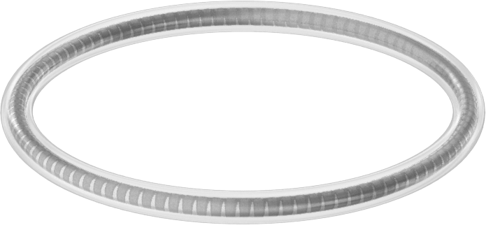 Viton® Floroelastomer O-Ring, Ultra Kimyasala Dayanıklı, FEP Kaplı, Dash No. 126