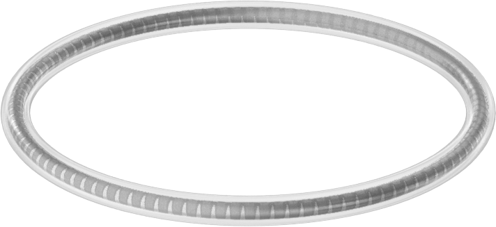 Viton® Floroelastomer O-Ring, Ultra Kimyasala Dayanıklı, FEP Kaplı, Dash No. 129