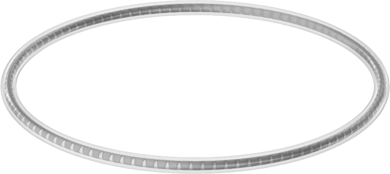 Viton® Floroelastomer O-Ring, Ultra Kimyasala Dayanıklı, FEP Kaplı, Dash No. 143