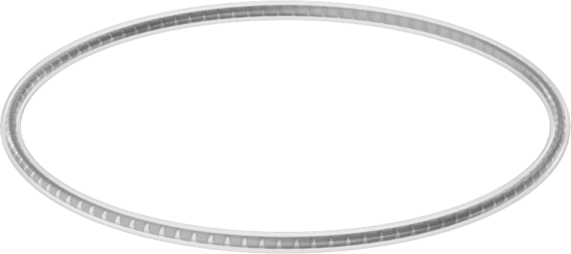 Viton® Floroelastomer O-Ring, Ultra Kimyasala Dayanıklı, FEP Kaplı, Dash No. 148
