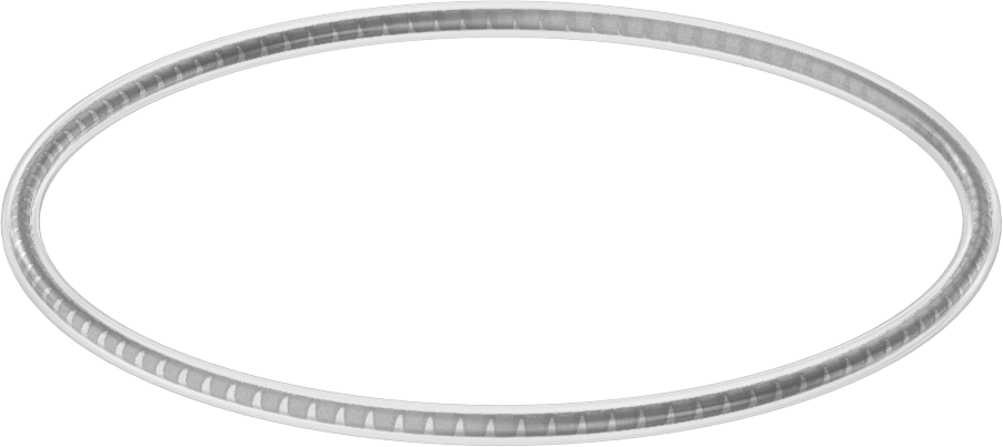 Viton® Floroelastomer O-Ring, Ultra Kimyasala Dayanıklı, FEP Kaplı, Dash No. 237