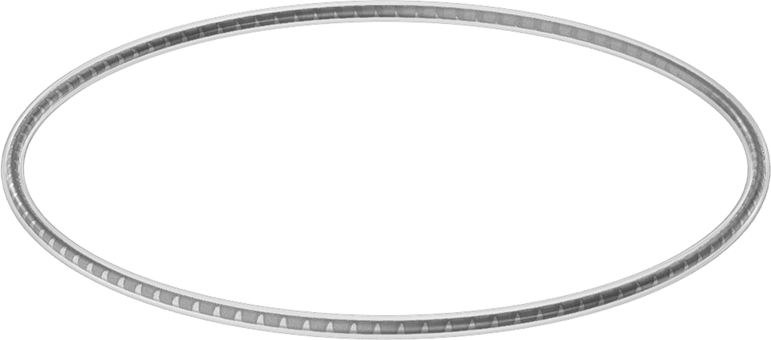 Viton® Floroelastomer O-Ring, Ultra Kimyasala Dayanıklı, FEP Kaplı, Dash No. 246
