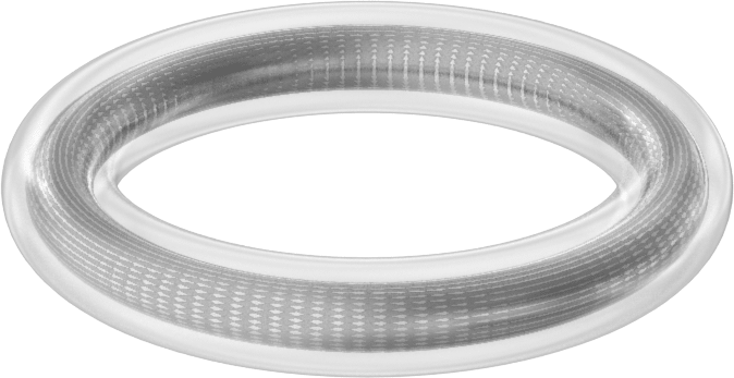 Viton® Floroelastomer O-Ring, Ultra Kimyasala Dayanıklı, FEP Kaplı, Dash No. 317