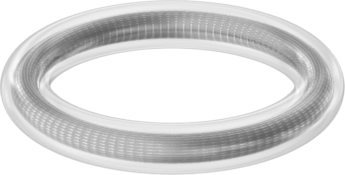 Viton® Floroelastomer O-Ring, Ultra Kimyasala Dayanıklı, FEP Kaplı, Dash No. 319
