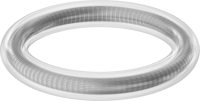 Viton® Floroelastomer O-Ring, Ultra Kimyasala Dayanıklı, FEP Kaplı, Dash No. 320
