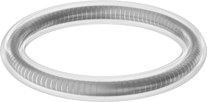 Viton® Floroelastomer O-Ring, Ultra Kimyasala Dayanıklı, FEP Kaplı, Dash No. 324