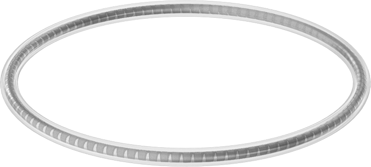 Viton® Floroelastomer O-Ring, Ultra Kimyasala Dayanıklı, FEP Kaplı, Dash No. 346