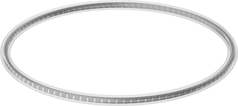 Viton® Floroelastomer O-Ring, Ultra Kimyasala Dayanıklı, FEP Kaplı, Dash No. 350