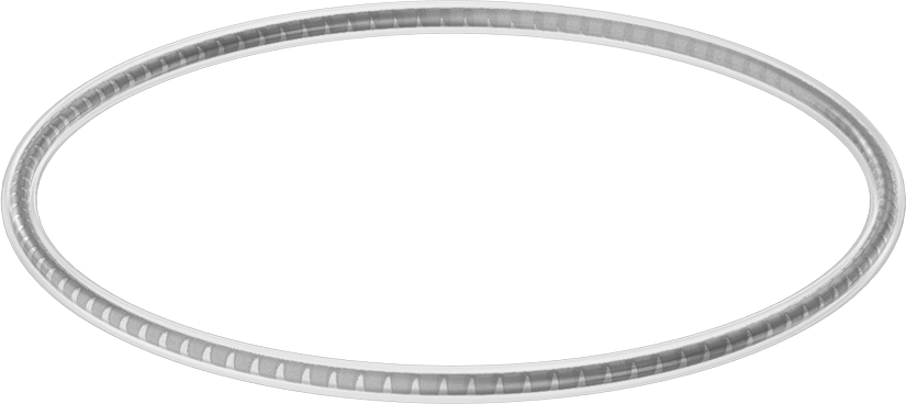Viton® Floroelastomer O-Ring, Ultra Kimyasala Dayanıklı, FEP Kaplı, Dash No. 353