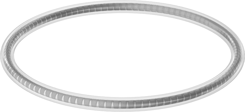 Viton® Floroelastomer O-Ring, Ultra Kimyasala Dayanıklı, FEP Kaplı, Dash No. 425